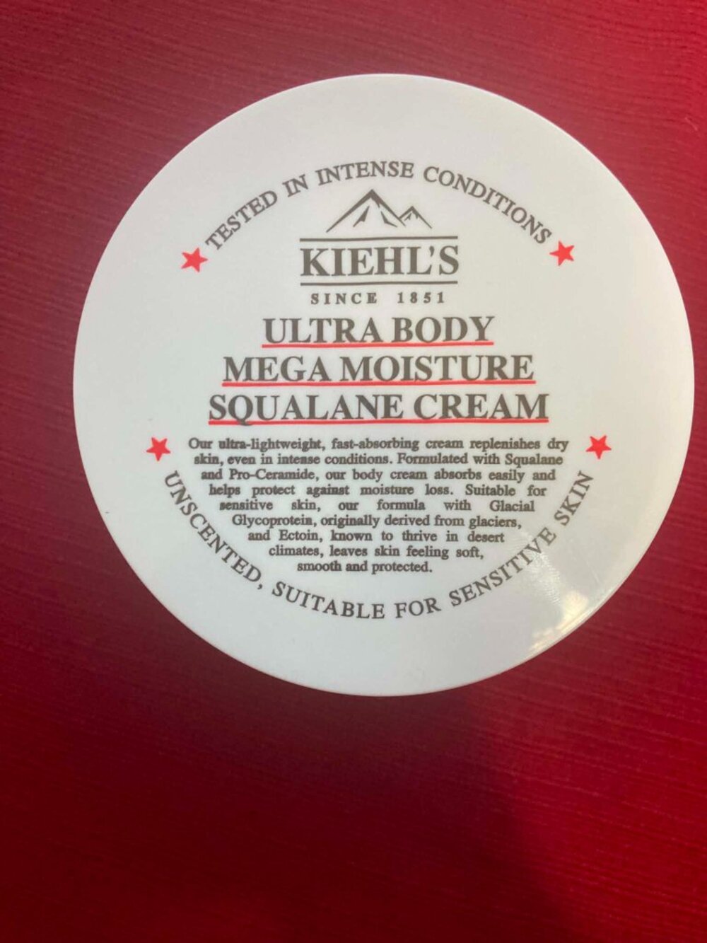 New Sealed Kiehl's Ultra Body Mega Moisture Squalane Cream 8.4oz Full Size - Picture 6 of 14